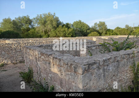 Blick auf das Labyrinth von Donnafugata Schloss Stockfoto