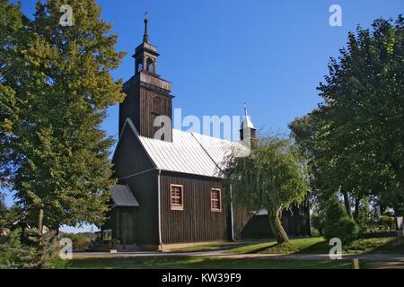 Kirche von St. Nikolaus in Debica, Woiwodschaft Podkarpackie, Polen. Stockfoto