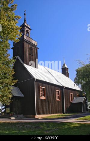 Kirche von St. Nikolaus in Debica, Woiwodschaft Podkarpackie, Polen. Stockfoto