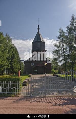 Kirche von St. Anne von 1912 - ein ehemaliger Mole, Giby, Woiwodschaft Podlachien, Polen. Stockfoto