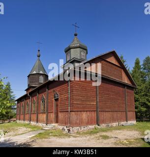 Kirche von St. Anne von 1912 - ein ehemaliger Mole, Giby, Woiwodschaft Podlachien, Polen. Stockfoto