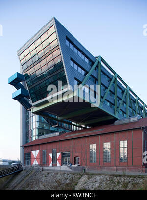 'Port Event Center' im 'Medienhafen' in Düsseldorf am Rhein Stockfoto