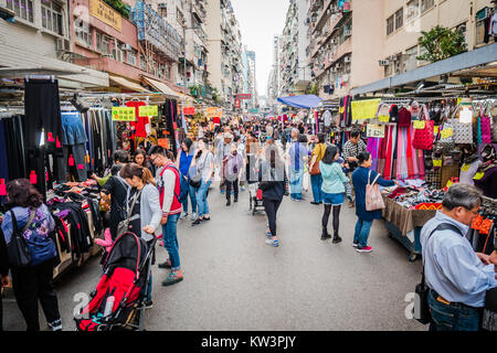 Hong Kong Sham Shui Po Stockfoto