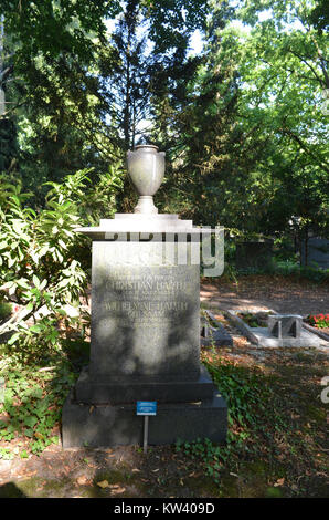 Bockenheim, Neuer Friedhof Grab 8a Rh 18 9 12 Harth Stockfoto