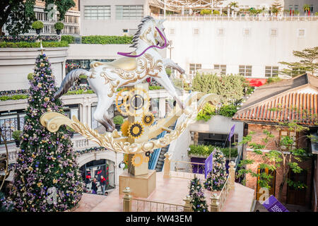 Hong Kong Heritage 1881 ist Luxus Shopping Mall in Tsim Sha Tsui, Kowloon Stockfoto