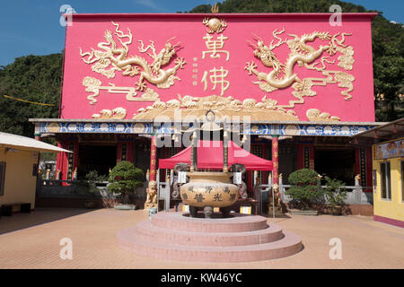 Zehn Tausend Buddhas Monastery in Sha Tin hong kong Stockfoto