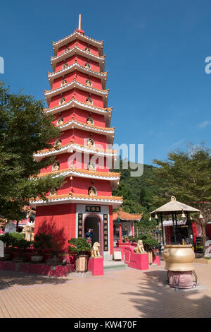 Zehn Tausend Buddhas Monastery in Sha Tin hong kong Stockfoto