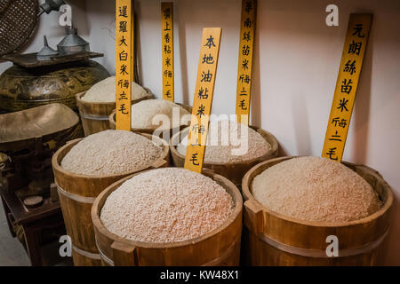 Hong Kong Historic Site mei Ho House Museum Stockfoto