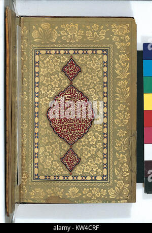 Buch der Gebete, Sure al Yasin und Surat Al Fath MET 2003.239 Stockfoto