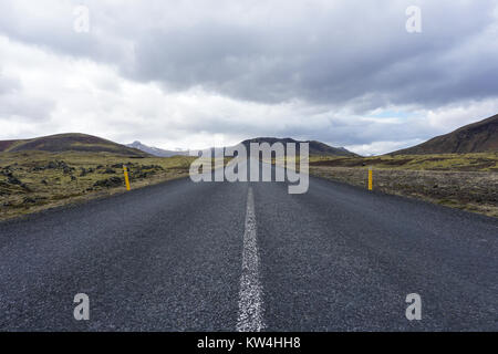 Die Ringstraße in Halbinsel Snaefellsnes im Westen Islands. Stockfoto