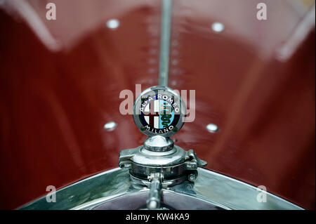 Belgrad, Serbien - April 10, 2010: Alfa Romeo 6C 1750 Gran Sport auf der vierten jährlichen Sitzung des Historikers automobilism Association Stockfoto