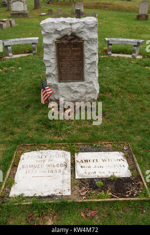 Uncle Sam Grabstätte Troy NY Stockfoto