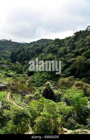 BAGUIO CITY, Philippinen, 13. Dezember 2017, Baguio City Sightseeing, der Sommer, die Hauptstadt der Philippinen Stockfoto