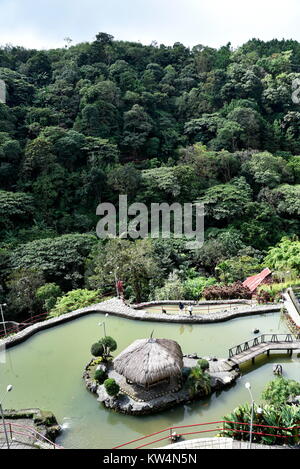 BAGUIO CITY, Philippinen, 13. Dezember 2017, Baguio City Sightseeing, der Sommer, die Hauptstadt der Philippinen Stockfoto