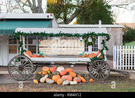 Bauernhof stand in Amagansett, New York Stockfoto