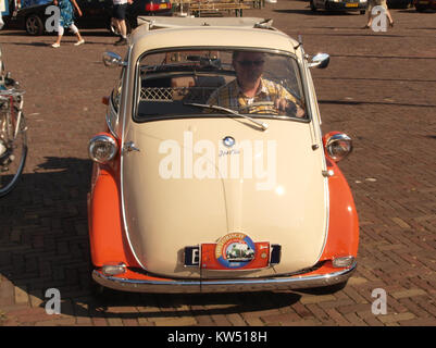 BMW Isetta 300 (1960), Niederländische Lizenz Registrierung BD 37 37 pic 1. Stockfoto