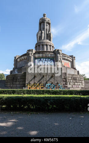 Bismarck Denkmal, Hamburg, Deutschland, IMG 4586 bearbeiten Stockfoto