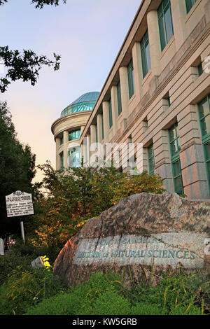 North Carolina Museum of Natural Sciences, Raleigh, North Carolina Stockfoto