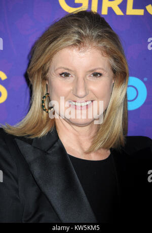 NEW YORK, NY - 06 Januar: Arianna Huffington besucht die 'Girls' Saison drei Premiere auf Jazz am Lincoln Center am 6. Januar 2014 in New York City People: Arianna Huffington Stockfoto