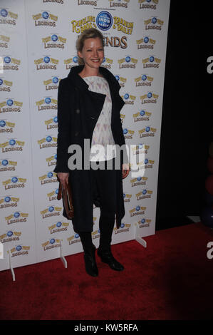 NEW YORK, NY - 20. Februar: Gretchen Mol besucht das Ringling Bros. und Barnum & Bailey präsentiert Legenden VIP-Nacht bei Barclays Center am 20. Februar 2014 im Brooklyn Borough von New York City. Personen: Gretchen Mol Stockfoto