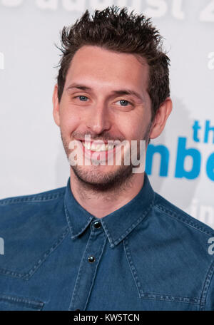 SYDNEY, AUSTRALIEN - 13. August: Blake Harrison, James Buckley, Simon Bird und Joe Thomas bei der Premiere von "The Inbetweeners2' Ereignis Kinos George Street am 13. August 2014 in Sydney, Australien dar. Die inbetweeners 2 wird am 21. August 2014 freigegeben werden. Personen: Blake Harrison Stockfoto