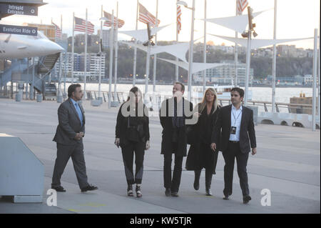 NEW YORK, NY-MAI 02: Kiefer Sutherland besucht '24: Live Another Day' Weltpremiere auf der Intrepid Sea am 2. Mai 2014 in New York City People: Kiefer Sutherland Stockfoto