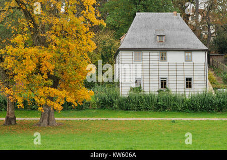 Weimer Goethes Gartenhaus, Weimer Goethes Gartenhaus Stockfoto