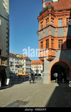 Schönes Gericht und untermarket, Görlitzer Altstadt, Schoenhof und Untermarkt, Görlitzer Altstadt Stockfoto