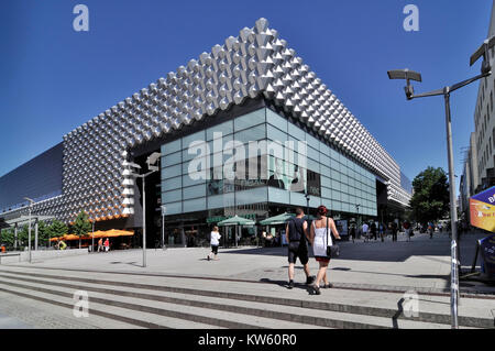 Centrum Galerie auf der Prager Straße, Dresden, Centrumgalerie auf der Prager Straße Stockfoto