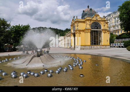 Mari? Nsk? L? Zn?, Marienbad oder Marien die Badewanne, in der Tschechischen Republik, Mari? NSK? L?Zn?, oder Marienbad, Tschechische Republik Stockfoto