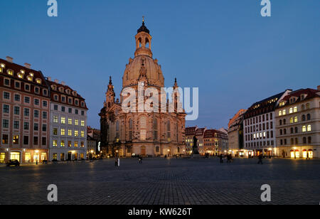 Frauenkirche, Dresden, Frauenkirche Stockfoto