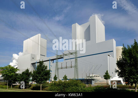 Power Station, Berg, Kraftwerk Boxberg Stockfoto