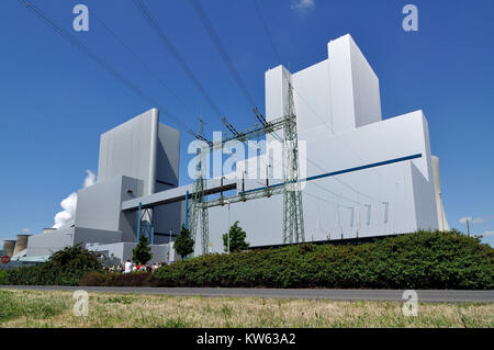 Power Station, Berg, Kraftwerk Boxberg Stockfoto