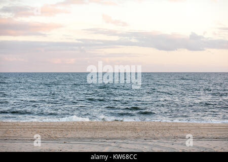 Blick auf den Atlantik in East Hampton, New York Stockfoto