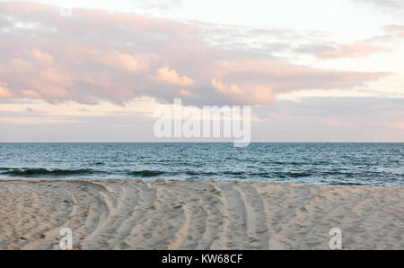 Blick auf den Atlantik in East Hampton, New York Stockfoto