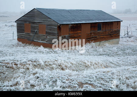 Internierungslager Gebäude, Minidoka National Historic Site, Idaho Stockfoto