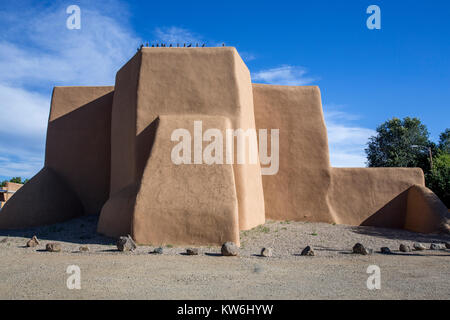 San Francisco de Assisi Mission Church, Taos, New Mexico Stockfoto