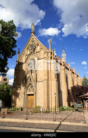 Loretto-Kapelle in Santa Fe, New Mexico Stockfoto