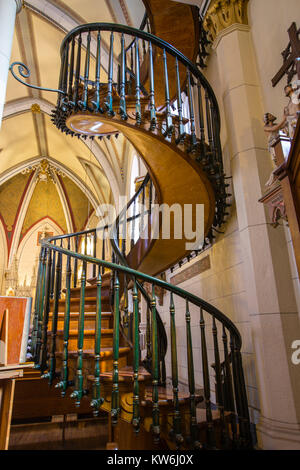Loretto-Kapelle in Santa Fe, New Mexico Stockfoto