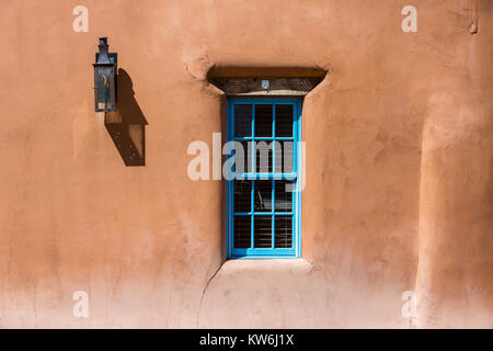 Canyon Road adobe Häuser, Santa Fe, New Mexico Stockfoto