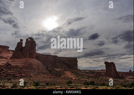 Arches-Nationalpark Stockfoto