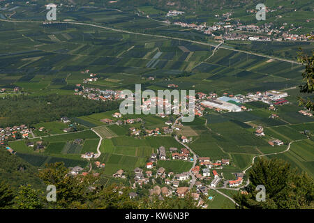 Italien, Trentino-S?dtirol, Blick ins Etschtal Stockfoto