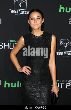 Premiere des Hulu Hütte Eye"-Saison 2 Mit: Emmanuelle Chriqui Wo: Hollywood, California, United States Wenn: 29 Nov 2017 Credit: FayesVision/WENN.com Stockfoto