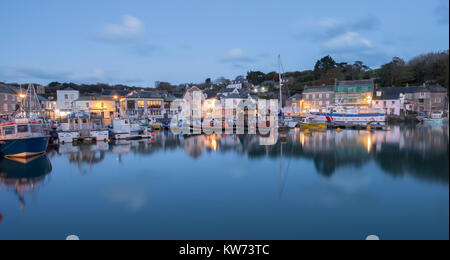 Hafen von Padstow in Cornwall. Stockfoto