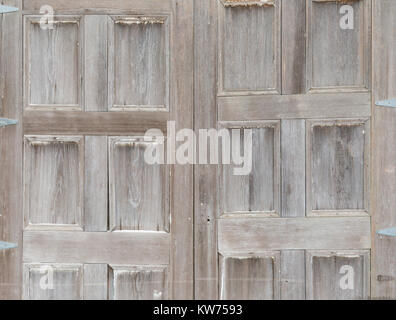 Detail Bild des alten Türen Stockfoto