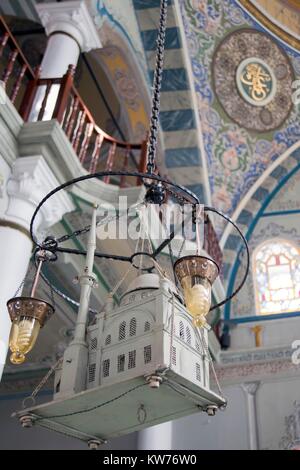 Izzet Mehmed Pascha (Darendeli Topal İzzet Mehmet Pasa) war ein osmanischer Staatsmann. Wer diese Moschee wurde bestellt. Safranbolu Karabuk Türkei. Stockfoto