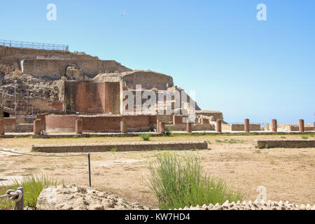 Archäologischen Ruinen von pollio's Villa in Posillipo Neapel, Italien Stockfoto