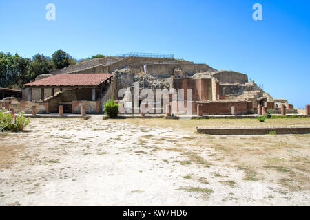 Archäologischen Ruinen von pollio's Villa in Posillipo Neapel, Italien Stockfoto