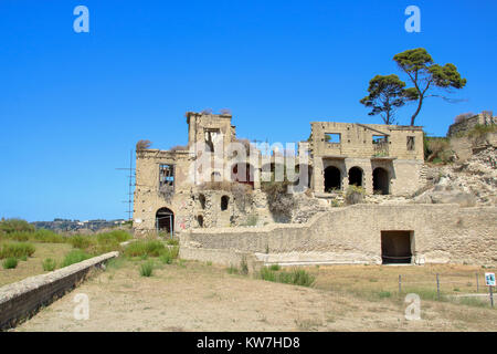 Archäologischen Ruinen von pollio's Villa in Posillipo Neapel, Italien Stockfoto