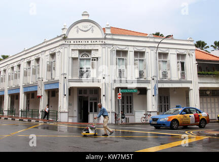 Die Capitol an Keong Saik Road in Singapur Stockfoto